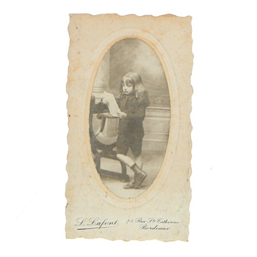 Carte de Visite Fotografo L.Lafont