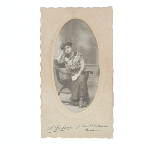 Carte de Visite Fotografo L.Lafont