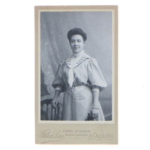 Carte de Visite Fotografo Felix Lac