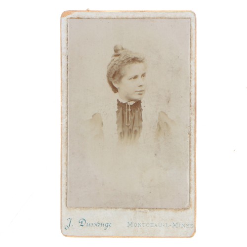 Carte de Visite Fotografo J.Dussange