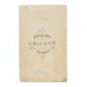 Carte de Visite Fotografo G.hug