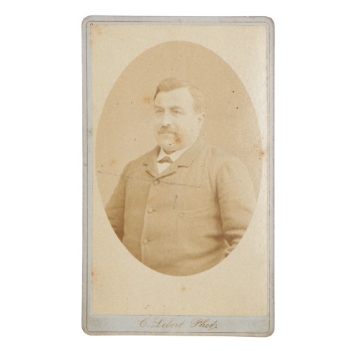 Carte de Visite Fotografo C. Lebert