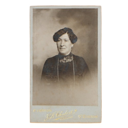 Carte de Visite Fotografo J.B.Chabert