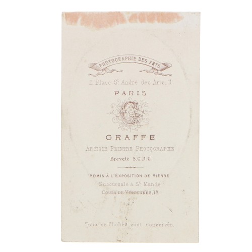 Carte de Visite Fotografo Graffe