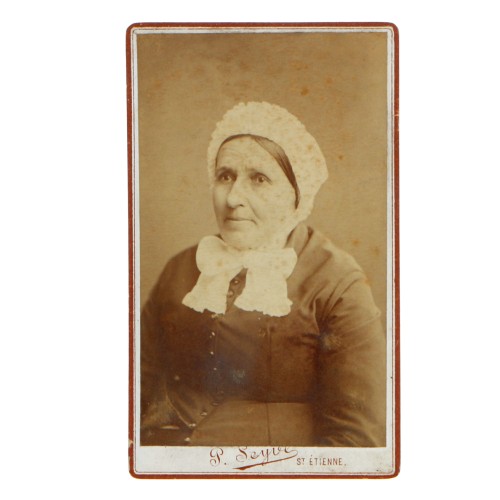 Carte de Visite Fotografo P.Seyve