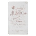Carte de Visite Fotografo P.Seyve