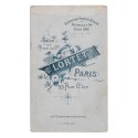 Carte de Visite Fotografo Lortet