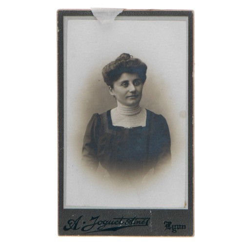 Carte de Visite Fotografo A.Joguet Aine