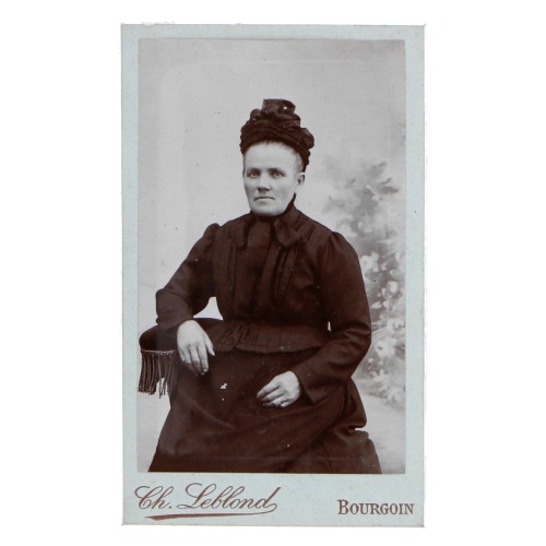 Carte de Visite Fotografo Ch.Leblond