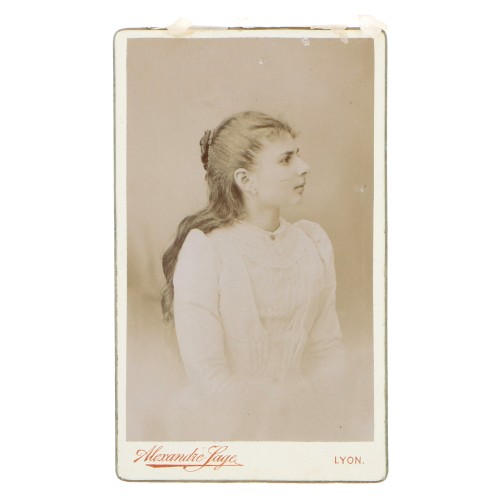 Carte de Visite Fotografo Alexandre Sage