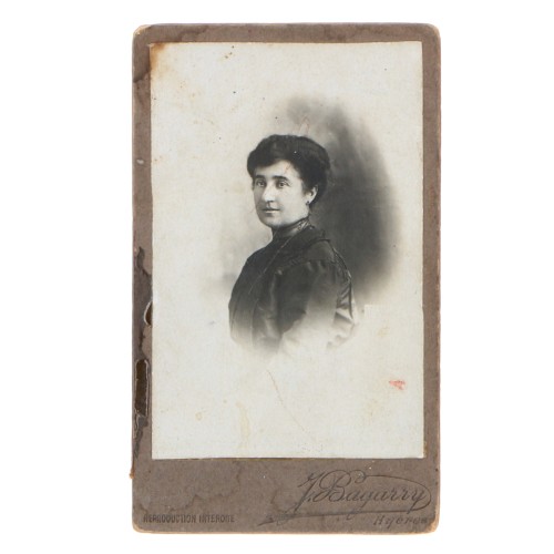 Carte de Visite Fotografo Jules Bagarry