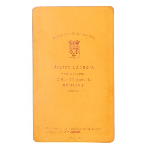 Carte de Visite Fotografo Julien Lacroix