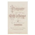 Carte de Visite Fotografo P.Courbet