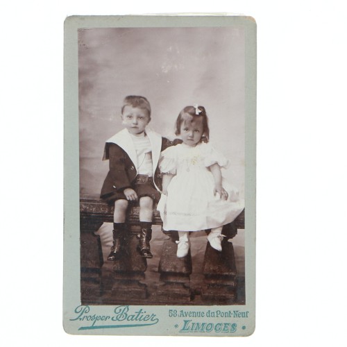 Carte de Visite Fotografo Prosper Batier