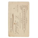Carte de Visite Fotografo E.Reboul