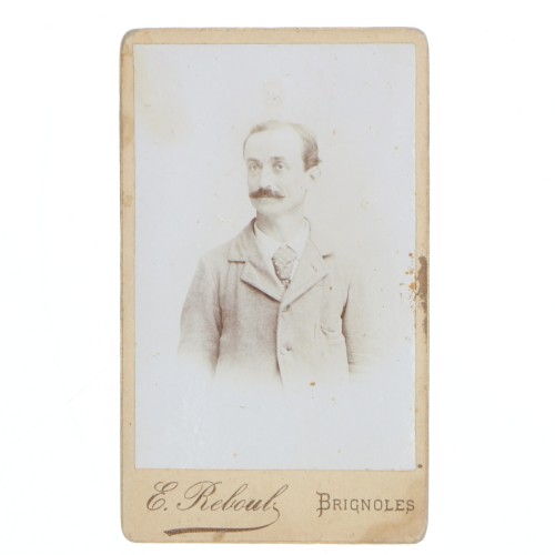 Carte de Visite Fotografo E.Reboul