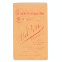 Carte de Visite Fotografo Abel Gry