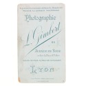 Carte de Visite Fotografo L.Gimbert