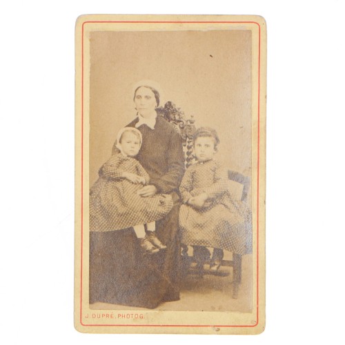 Carte de Visite Fotografo Jean Dupre