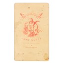 Carte de Visite Fotografo Jean Dupre