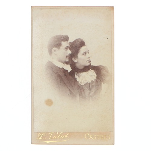 Carte de Visite Fotografo L.Valat