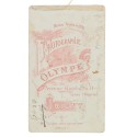 Carte de Visite Fotografo Olympe