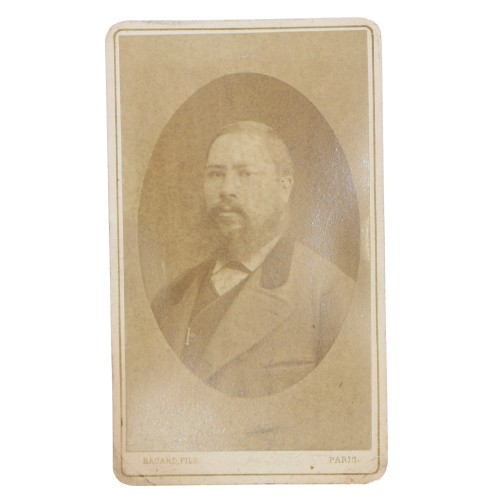Carte de Visite Fotografo Thiebault