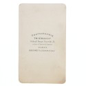 Carte de Visite Fotografo Thiebault