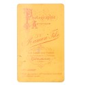 Carte de Visite Fotografo Ramon Fils