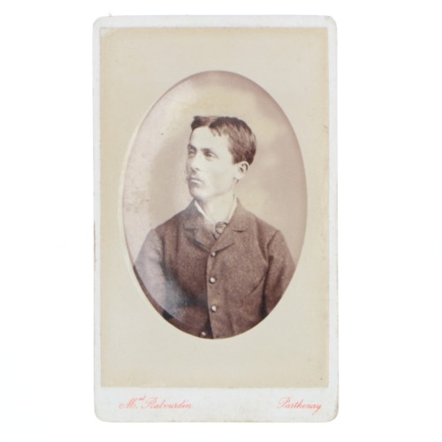 Carte de Visite Fotografo M.Rabourdin
