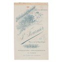 Carte de Visite Fotografo P.Fournier