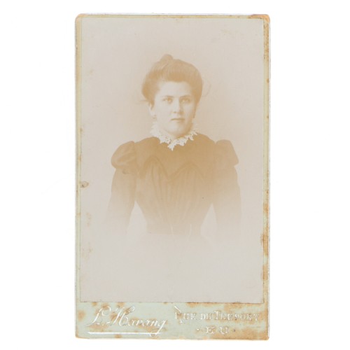 Carte de Visite Fotografo L.Harang