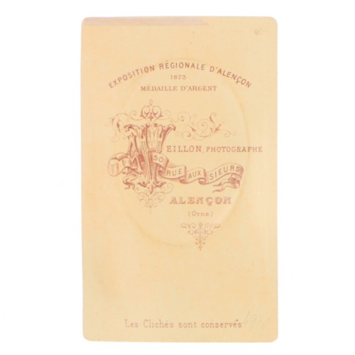 Carte de Visite Fotografo A.Veillon