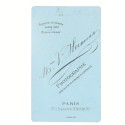 Carte de Visite Fotografo V.Hermann