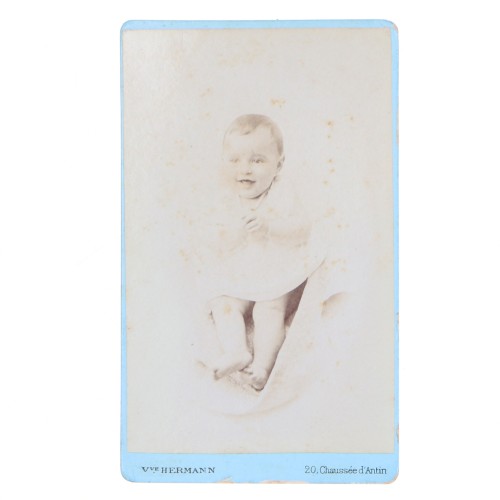 Carte de Visite Fotografo V.Hermann