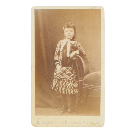 Carte de Visite Fotografo H.Laperouse