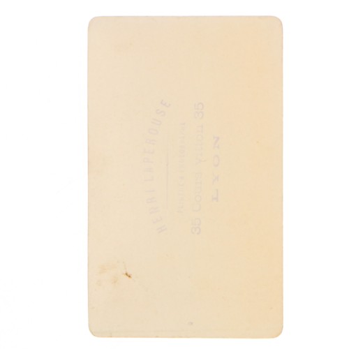 Carte de Visite Fotografo H.Laperouse