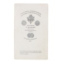 Carte de Visite Fotografo F.Mulnier