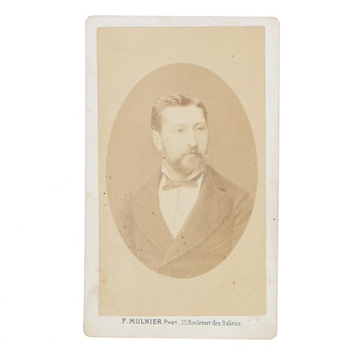Carte de Visite Fotografo F.Mulnier