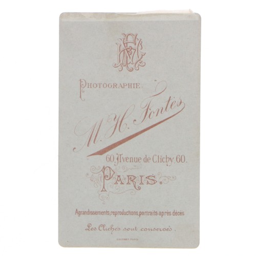 Carte de Visite Fotografo Fontes