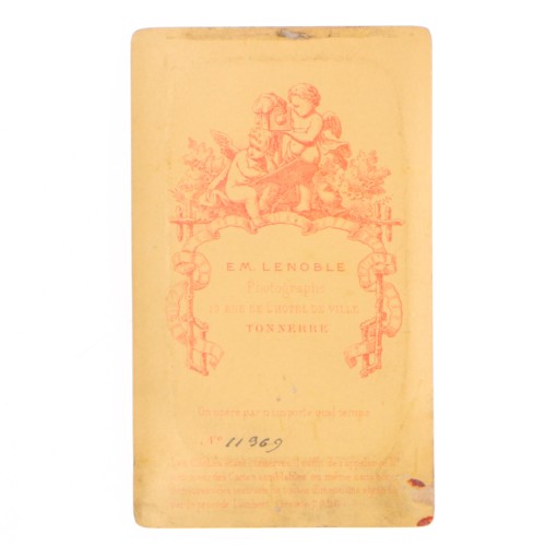 Carte de Visite Fotografo Em.Lenoble