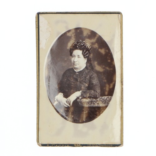 Carte de Visite Fotografo A.Caccia
