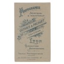 Carte de Visite Fotografo Gervais & Pacalet
