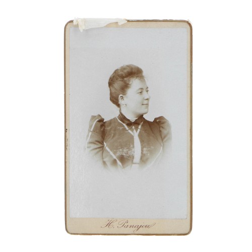Carte de Visite Fotografo H.Lanajou