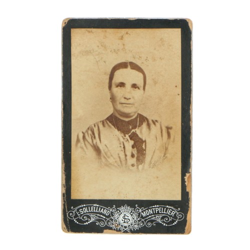 Carte de Visite Fotografo L.Sollelliand