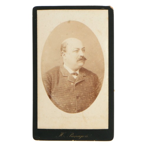 Carte de Visite Fotografo H.Lanajou