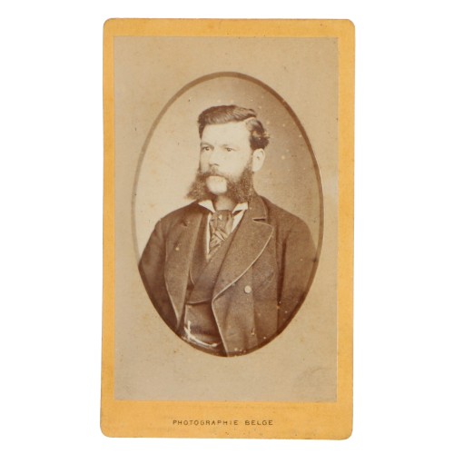 Carte de Visite Fotografo F.Van Den Bosch