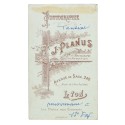 Carte de Visite Fotografo J.Planus