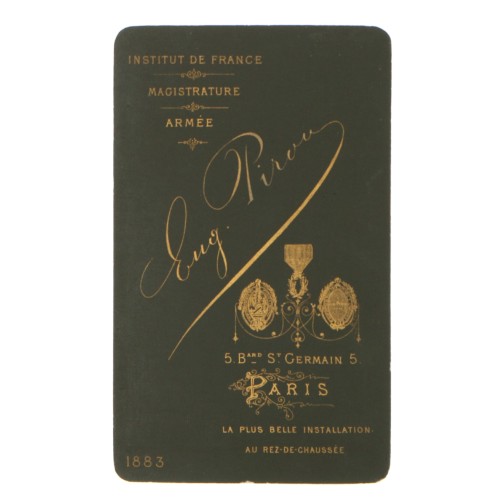 Carte de Visite Fotografo Eug.Pirou
