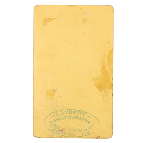 Carte de Visite Fotografo Lambert